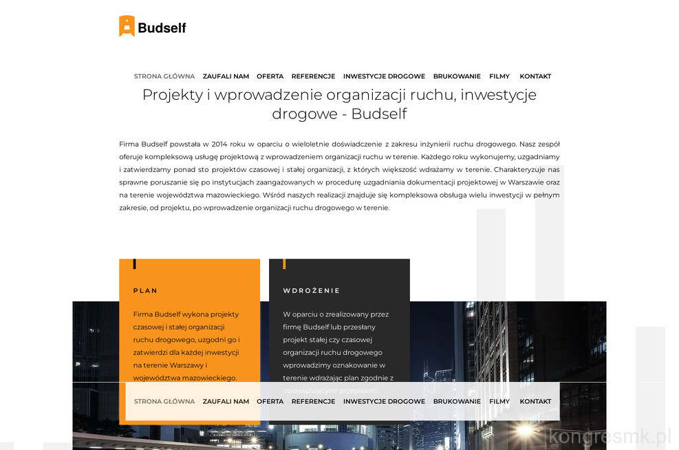 Biuro projektowe BUDSELF strona www