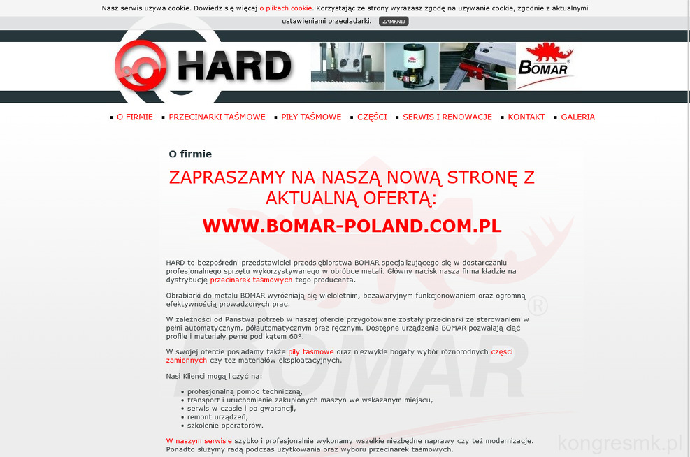 HARD Sp.zo.o. strona www